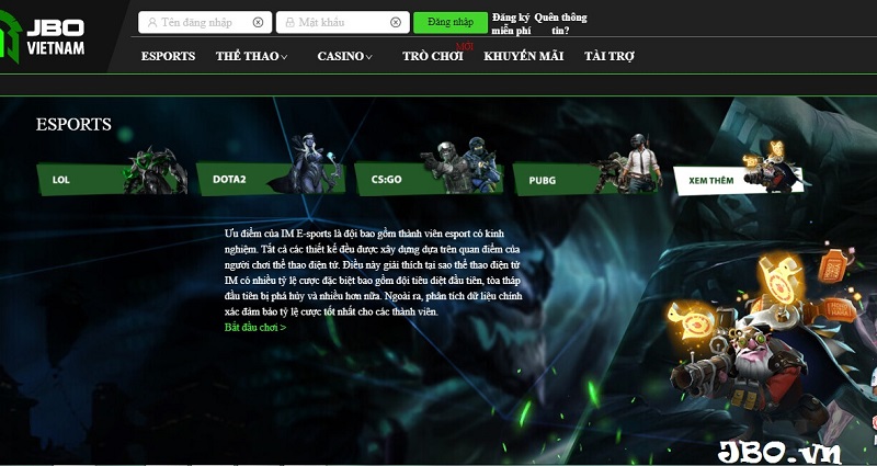Cách chơi cá cược eSport game Warcraft đơn giản | JBO VietNam